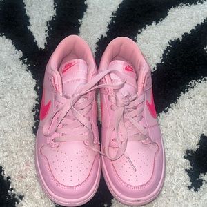 Triple Pink Dunks